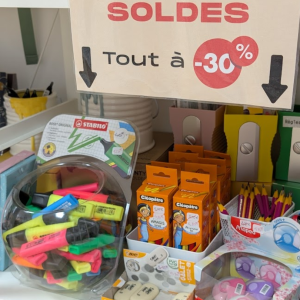 soldes papeterie