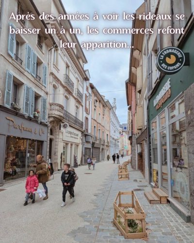 renouveau rue piétonne Vizille