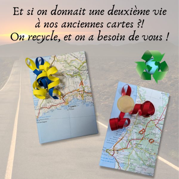 on recycle cartes routières