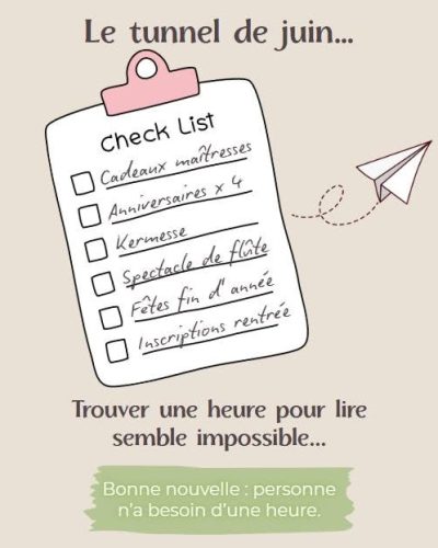 trouver le temps de lire 2